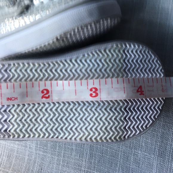 SPERRY TOP-SIDER BAHAMA CRIB SILVER SEQUIN BOAT SHOE BABY GIRLS SIZE 1 - Picture 12 of 12